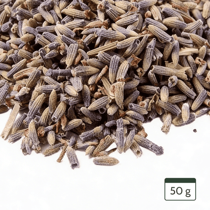 Lavendelblütenzauber 50g getrocknete ganze Lavendelblüten - Perfekt als Duft, Deko und Potpourri