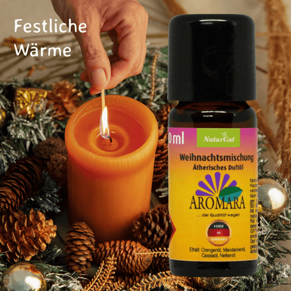 Mélange de Noël 10 ml d’huile essentielle de parfum AROMARA