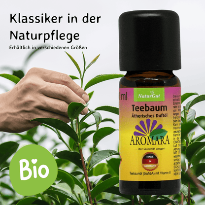 Teebaum Bio / Melaleuca alternifolia 10 ml AROMARA Ätherisches Duftöl