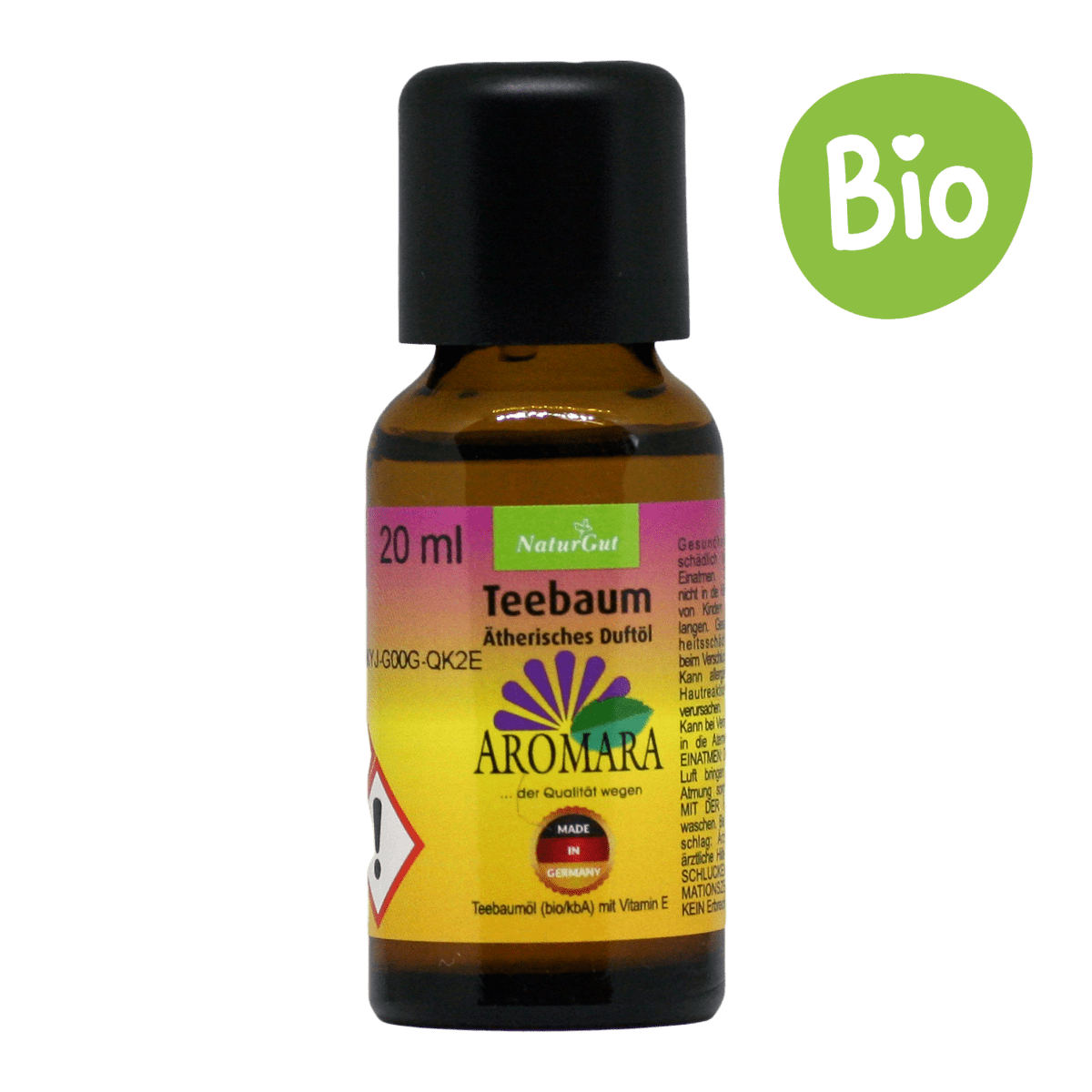 Teebaum Bio / Melaleuca alternifolia 20 ml AROMARA Ätherisches Duftöl