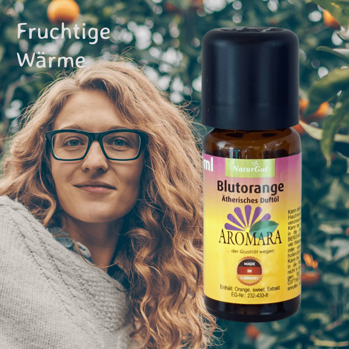 Blutorange / Citrus sinensis 10 ml AROMARA Ätherisches Duftöl