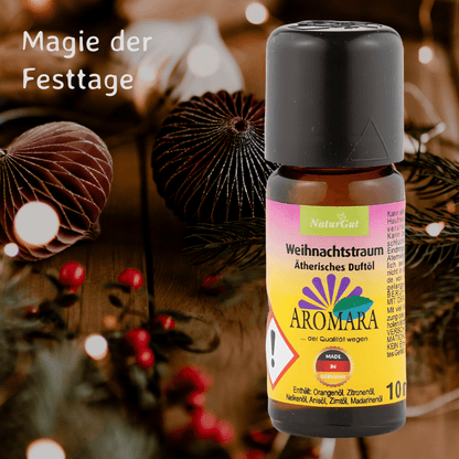 Weihnachtstraum 10ml Ätherisches Öl Orange Zitrone Nelke Anis Zimt Mandarine AROMARA