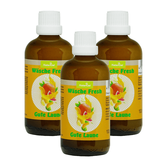 Lessive fraîche bonne humeur parfum de lessive parfum de lessive parfum de fleur parfum floral 3x100ml paquet d'économies 