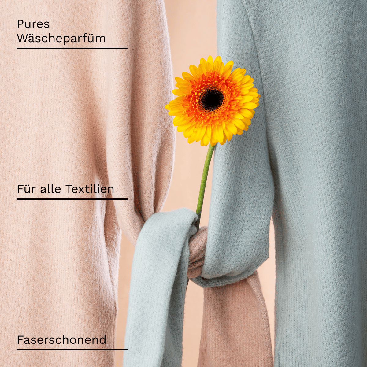 Wäsche Fresh Gute Laune Laundry Fragrance Laundry Perfume Fragrance Floral Fragrance 3x100ml Economy Pack 