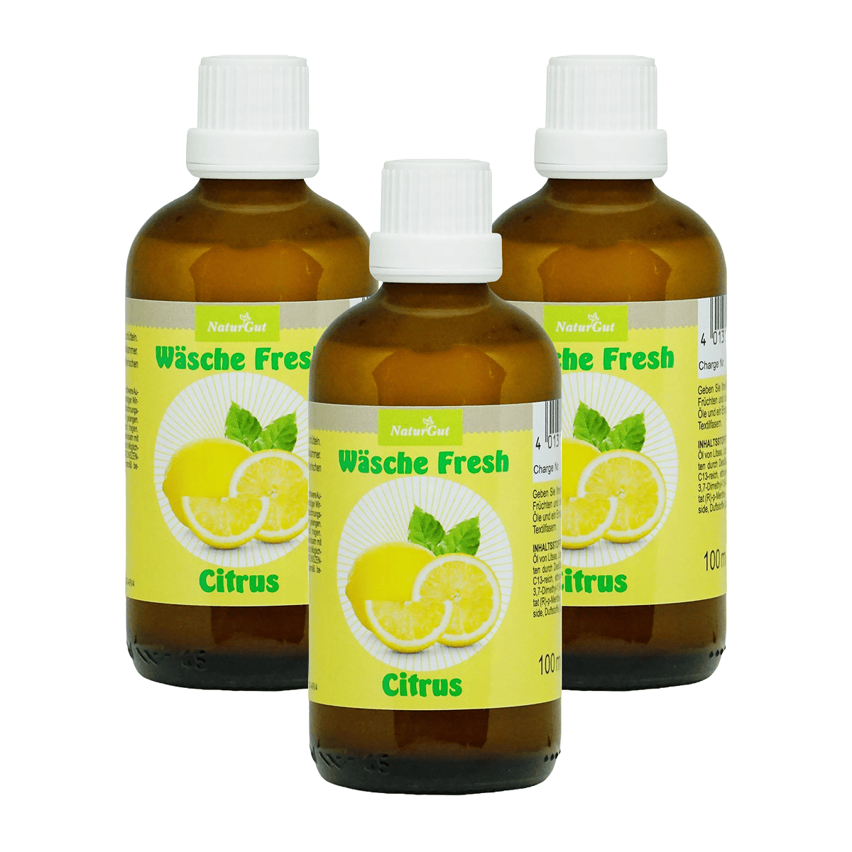 Wäsche Fresh Citrus Wäscheduft Wäscheparfüm Duft Konzentrat 3x100ml Sparpaket