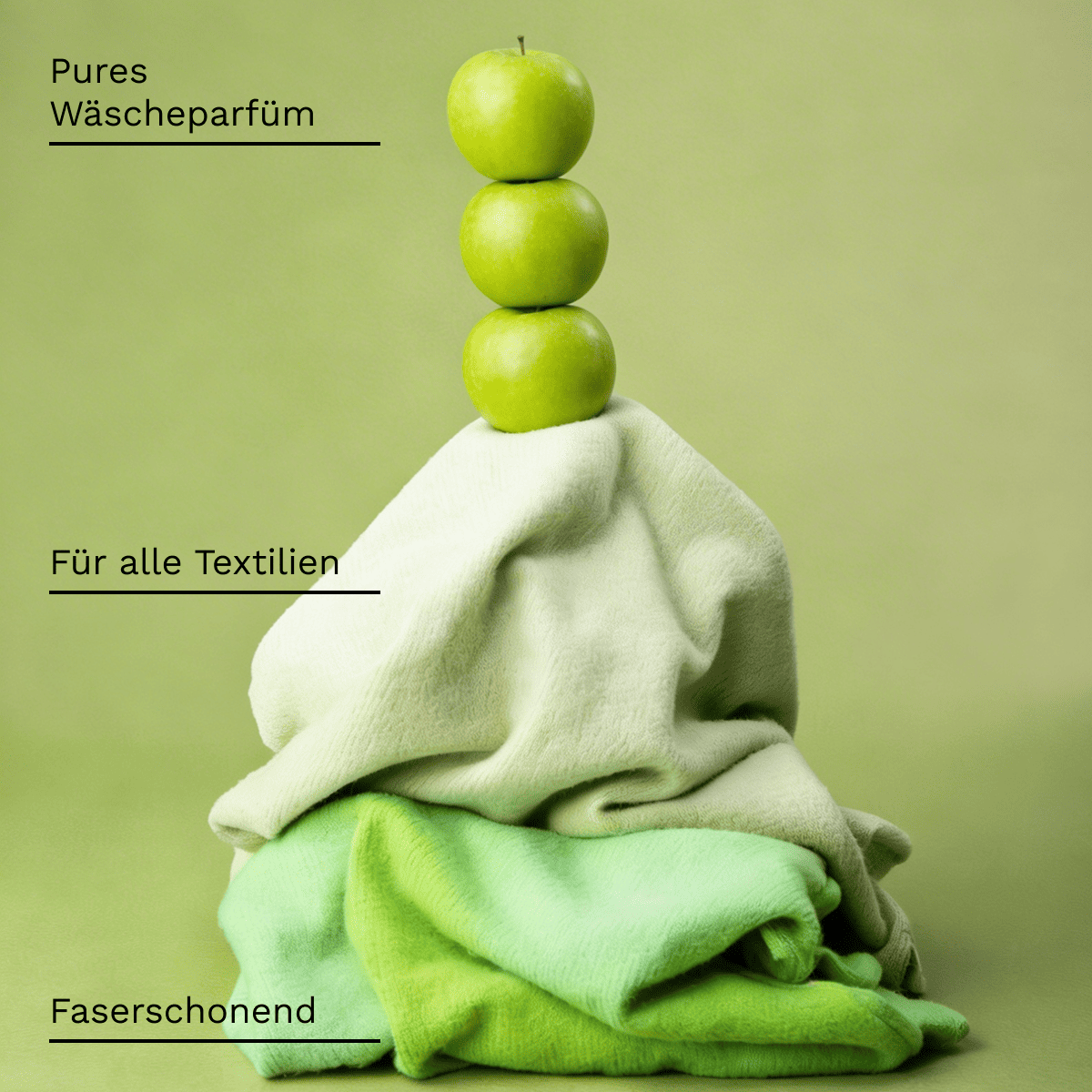Wäsche Fresh Apfel: Der belebende Wäscheduft mit Apfelaroma für ein duftendes Wascherlebnis