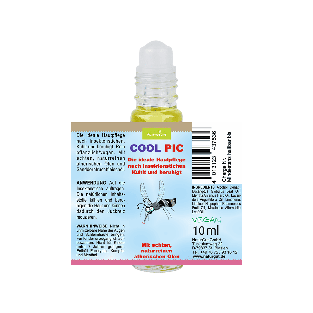 Cool Pic Insect Bite Roll On ideal skin care after insect bites 2x10ml cools and soothes