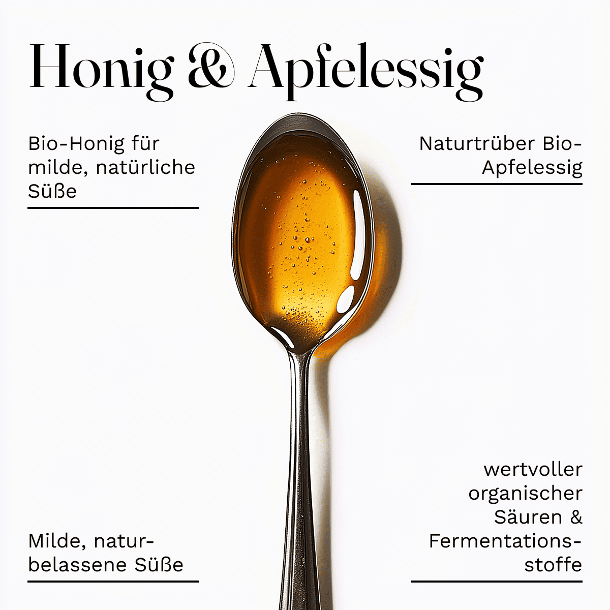 Organic Oxymel Black Cumin Oil 250 ml Beverage Additive with Honey &amp; Apple Cider Vinegar Sour Honey