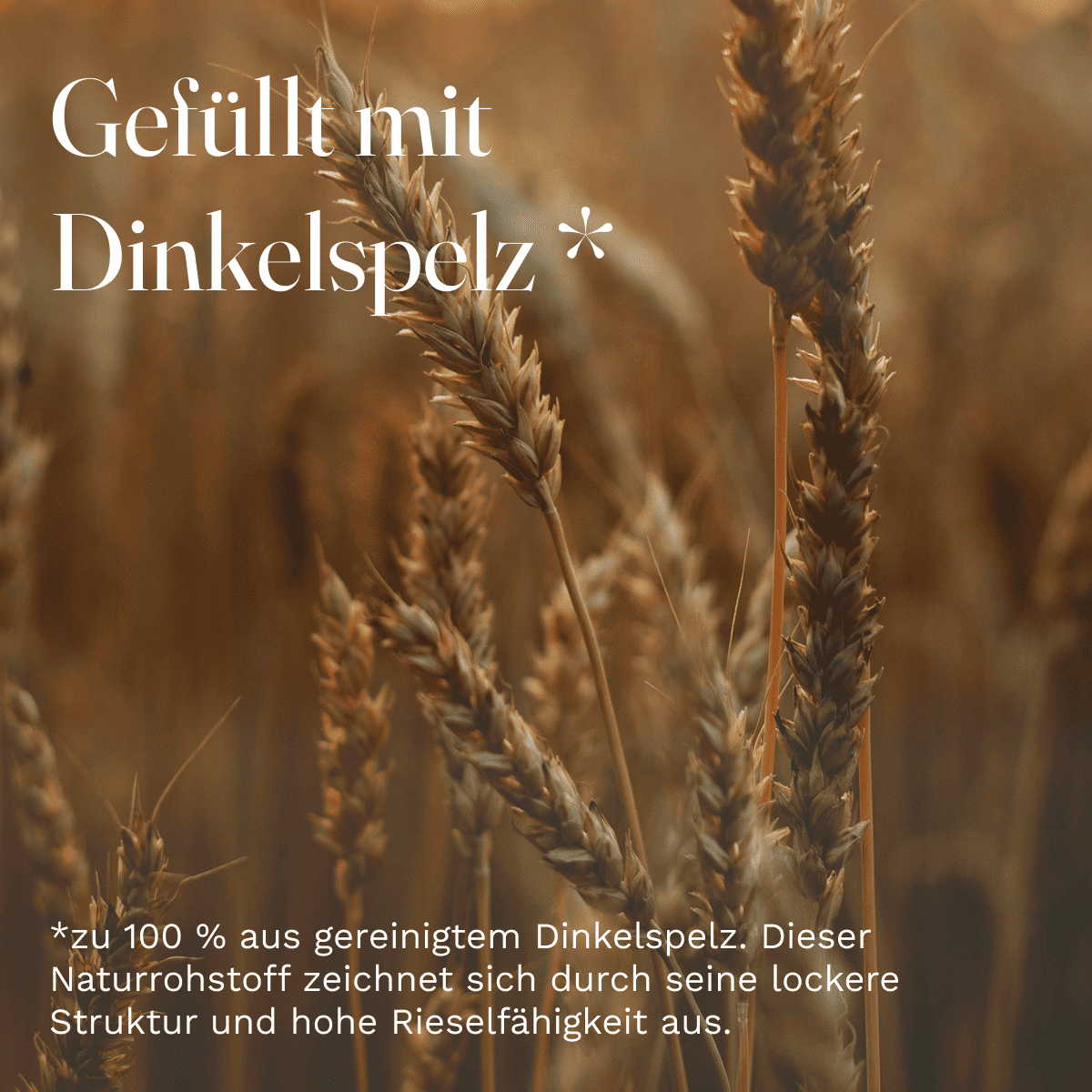 Yoga Bolster Cotton approx. 60x22cm with organic spelt husk natural filling spelt pillow