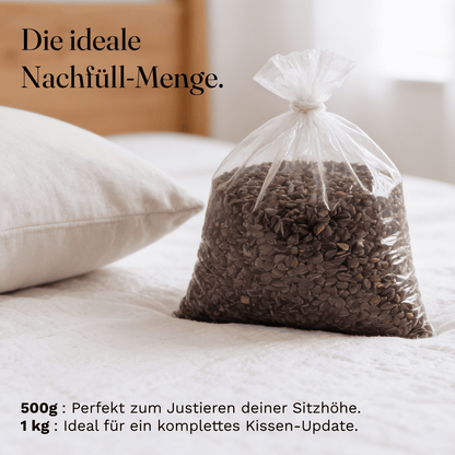 Traubenkern lose 1kg Füllmittel Füllung Kissenfüllung Wärmekisse Kältekissen