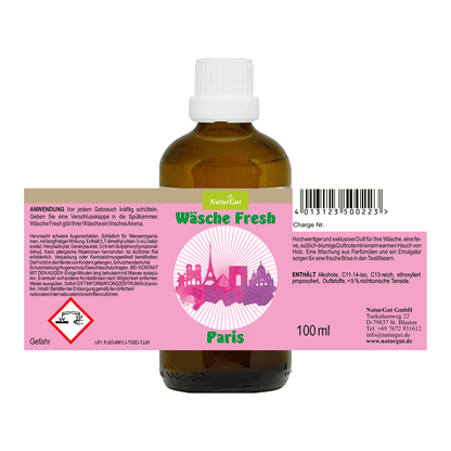 Linge Fresh Paris Eleganz-Vorrat 100ml | Parfum de linge | Concentré de parfum | Parfum femme