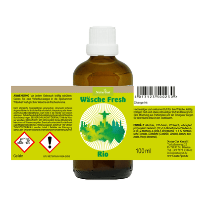 Wäsche Fresh Rio Wäscheduft Wäscheparfüm Konzentrat 100ml kräftig holziger Duft