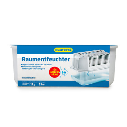 HUMYDRY® Raumentfeuchter Luftentfeuchter Pylar 1kg