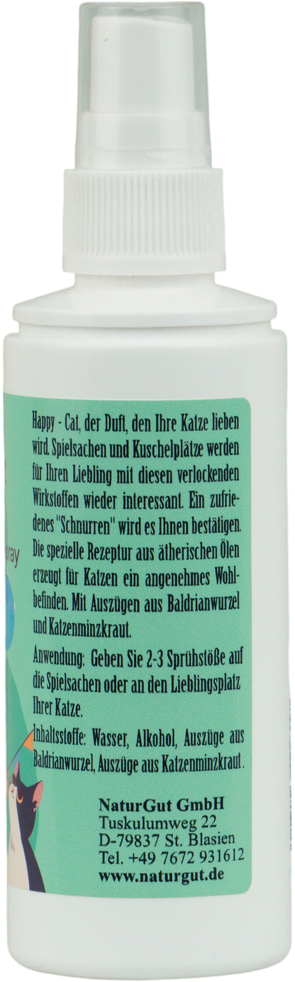 Happy Cat Catnip Cat Spray Catnip Valerian Root Play Stimulating Spray 