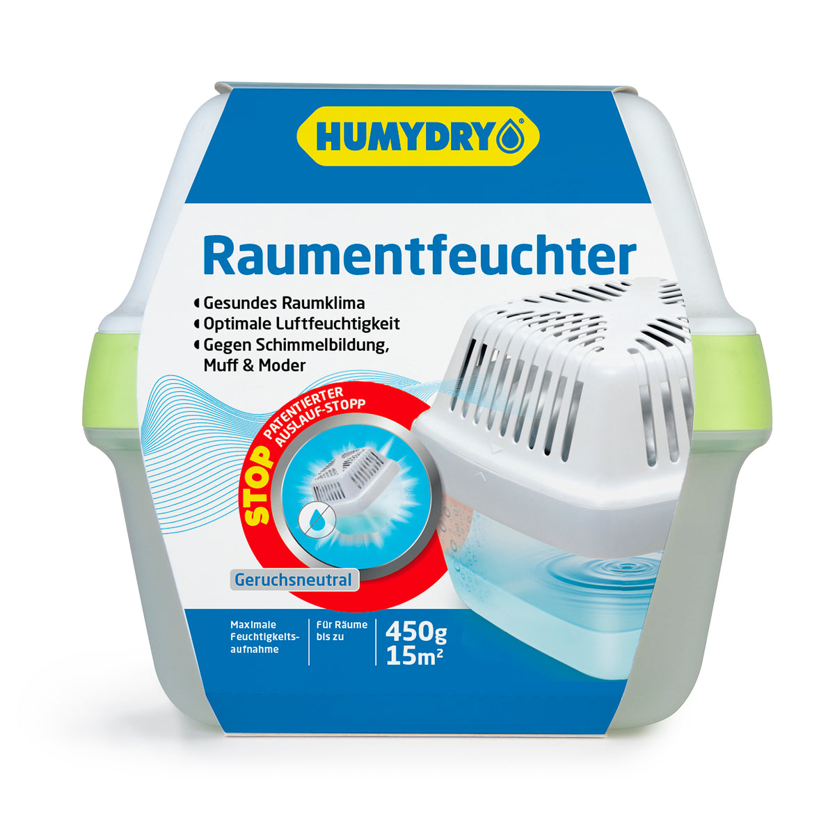 HUMYDRY® Raumentfeuchter Premium Plus 450g: Exklusive Frische und Trockenheit für höchste Ansprüche