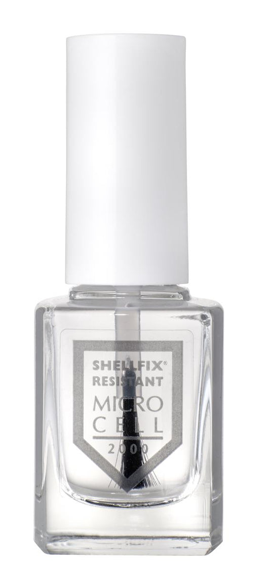 Shellfix Resistant MICRO CELL 2000 stable and scratch-resistant sealant for painted nails top coat 