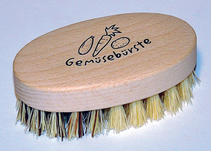 Brosse à légumes bois de hêtre fibre végétale fibre économique lot de 3 nettoyage doux