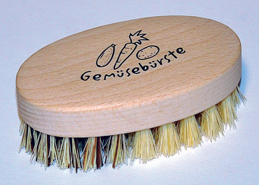 Vegetable brush beechwood plant fiber Fibre 3-pack gentle cleaning