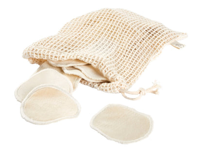 Washable Make-up Remover Pads Set of 12 – Reusable Make-up Remover Pads – Sustainable & Plastic-Free