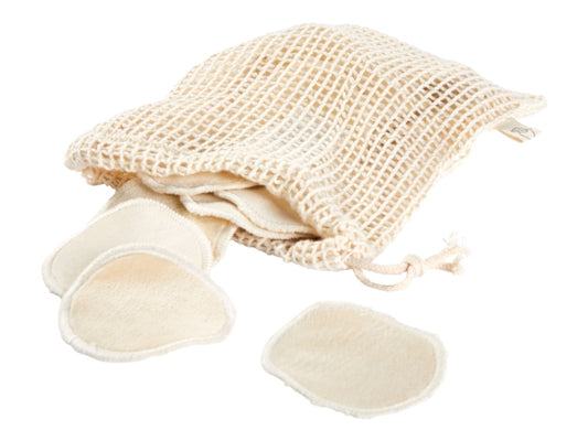 Disques démaquillants lavables, paquet de 12