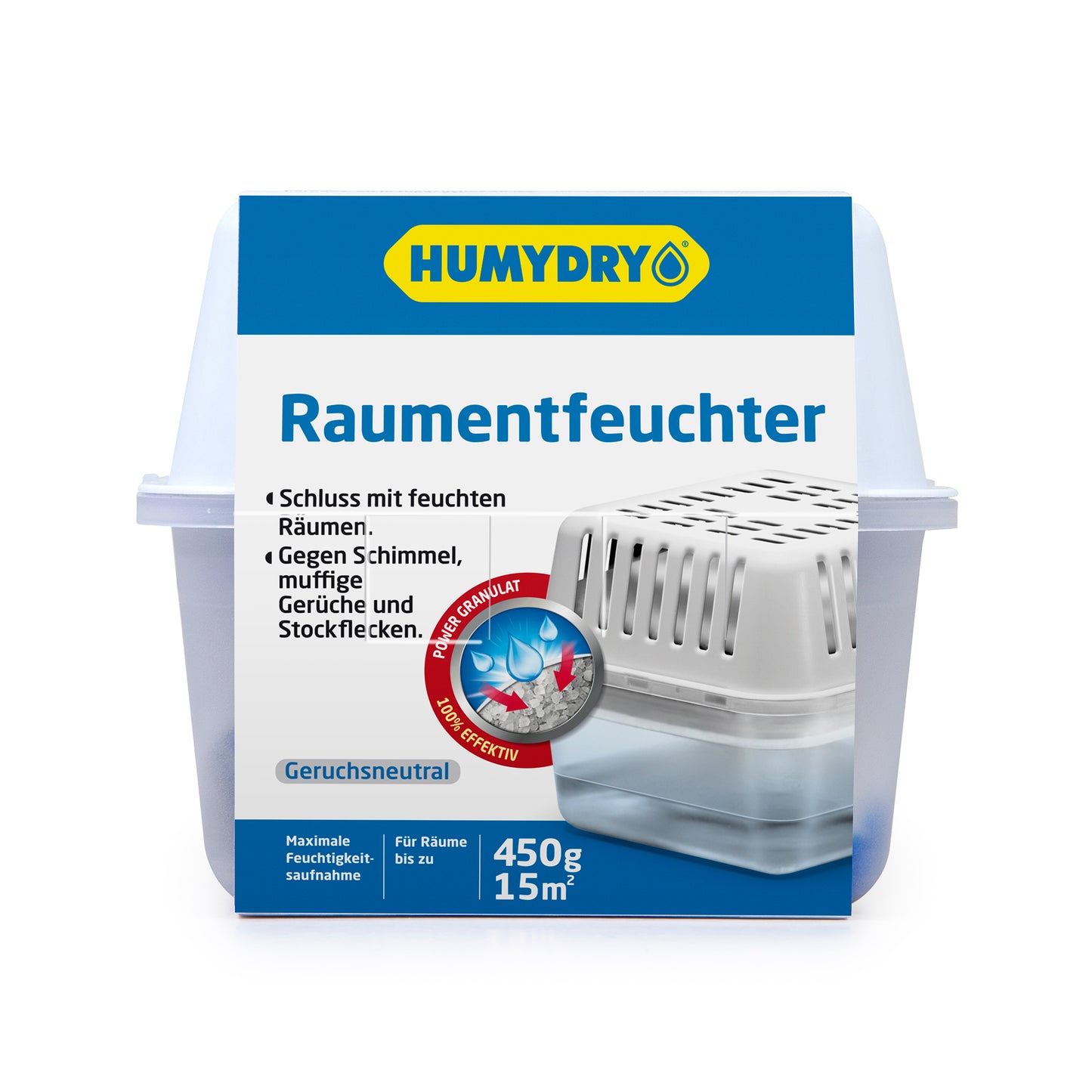 HUMYDRY® Raumentfeuchter Luftentfeuchter Compact 450g