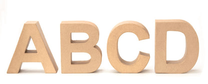 Papp Buchstabe O 17,5x5,5cm