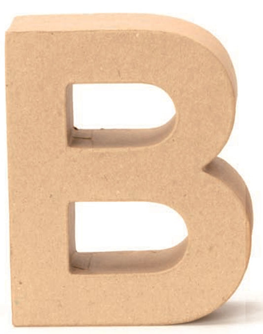 Papp Buchstabe B 17,5x5,5cm