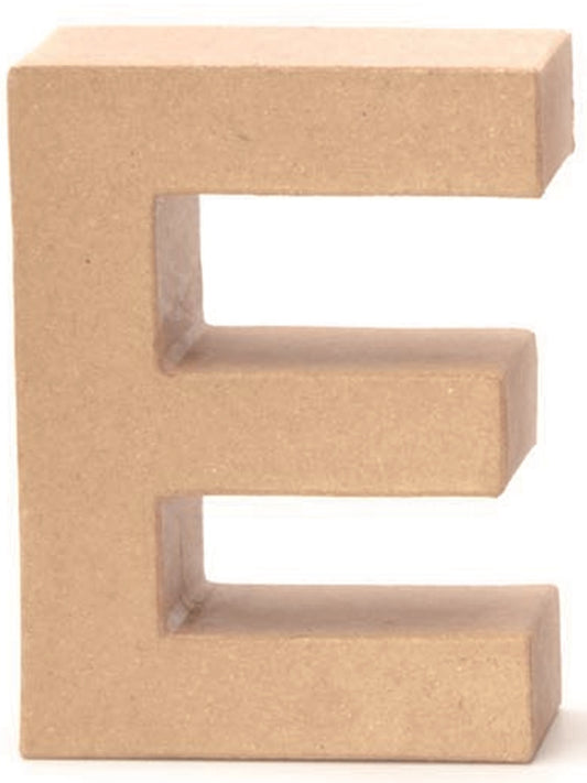 Papp Buchstabe E 17,5x5,5cm