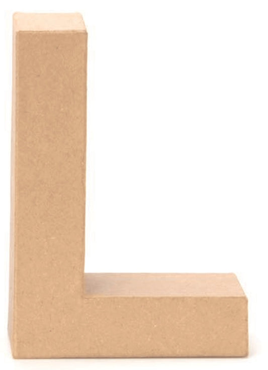 Papp Buchstabe L 17,5x5,5cm
