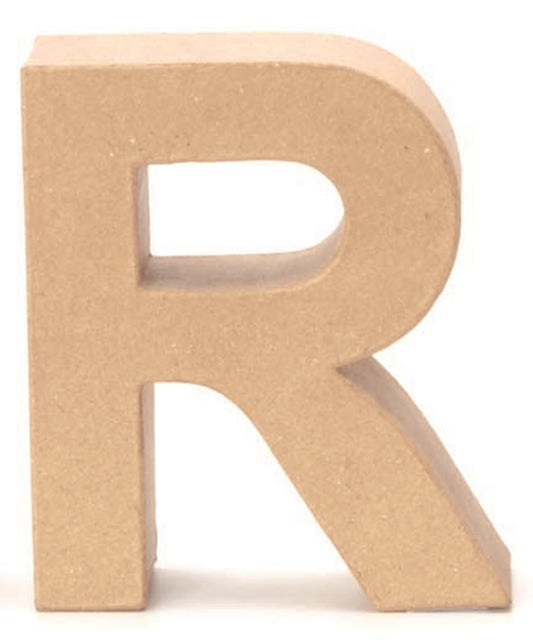 Papp Buchstabe R 17,5x5,5cm