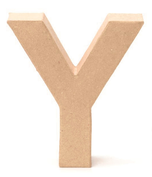 Papp Buchstabe Y 17,5x5,5cm