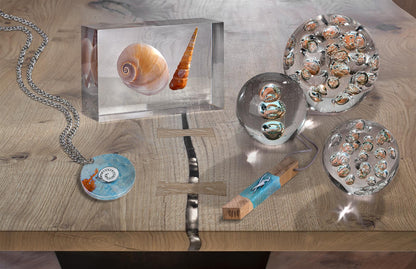 Crystal Giessharz Resin mit Härter Gießmasse Modelliermasse Formenbau Modellbau