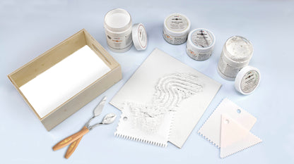 Strukturpaste Feinkörnig 150ml Premium Qualität – für Acryl & Mixed Media
