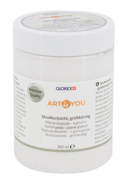 Strukturpaste grobkörnig 300 ml Premium Qualität – Struktur & Reliefpaste