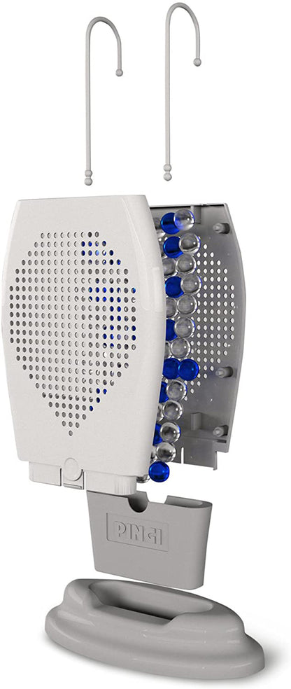 Humidificateur Skyla - désodorisant lot de 2 avec perles et huile parfumée à la lavande 