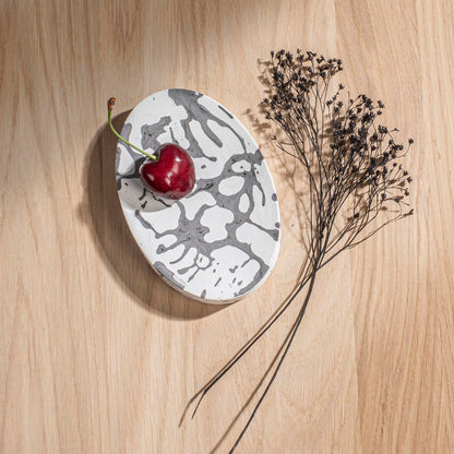 Bastelset Schmuckschale mit Marmoreffekt