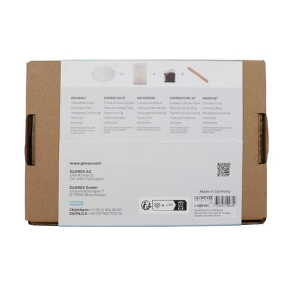 Bastelset Schmuckschale mit Marmoreffekt