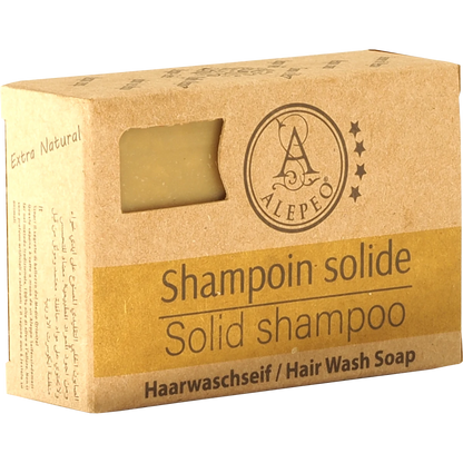 Aleppo Haarwaschseife 7 Kostbarkeiten 100 g – Olivenölseife mit wertvollen Pflanzenölen – Natürliche Seife