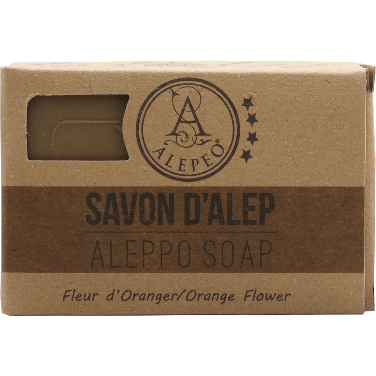 Aleppo Olivenölseife mit Orangenblütenduft 100 g