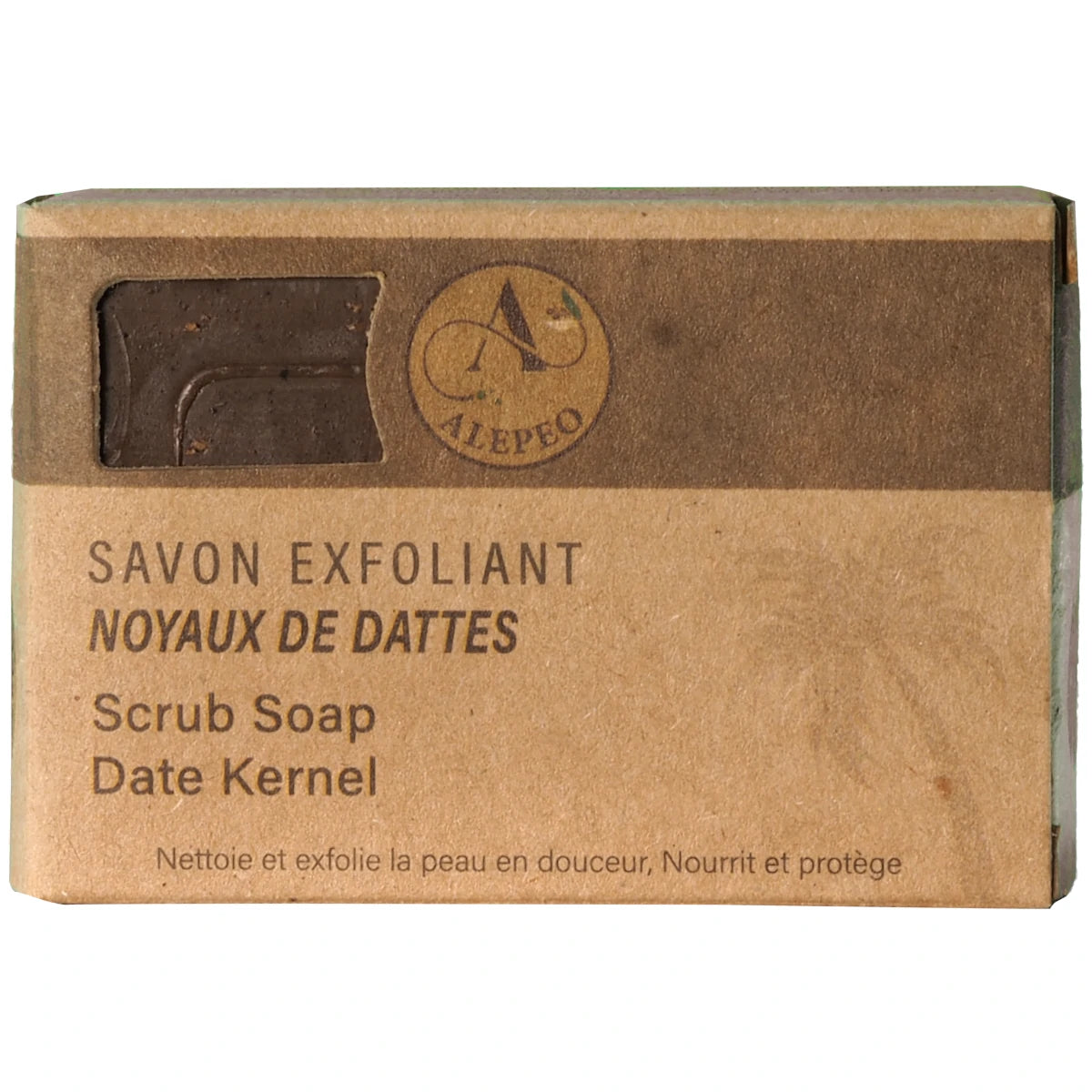 Aleppo Peelingseife mit Dattelkern100 g