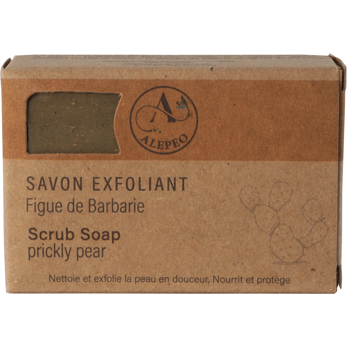 Aleppo Peelingseife mit Kaktusfeige 100 g