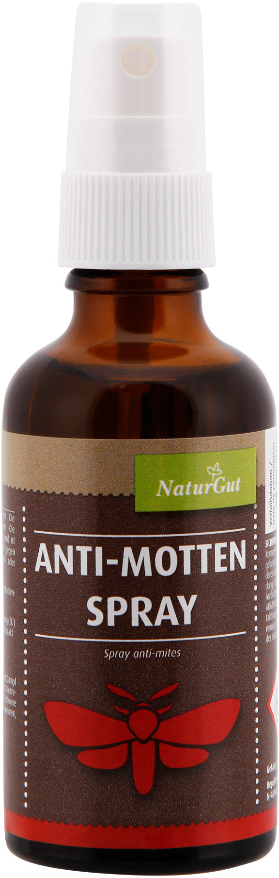 Anti Motten Spray 50ml Sprüher Kleidermotten Mottenmittel Mottenschutz Mottenspray