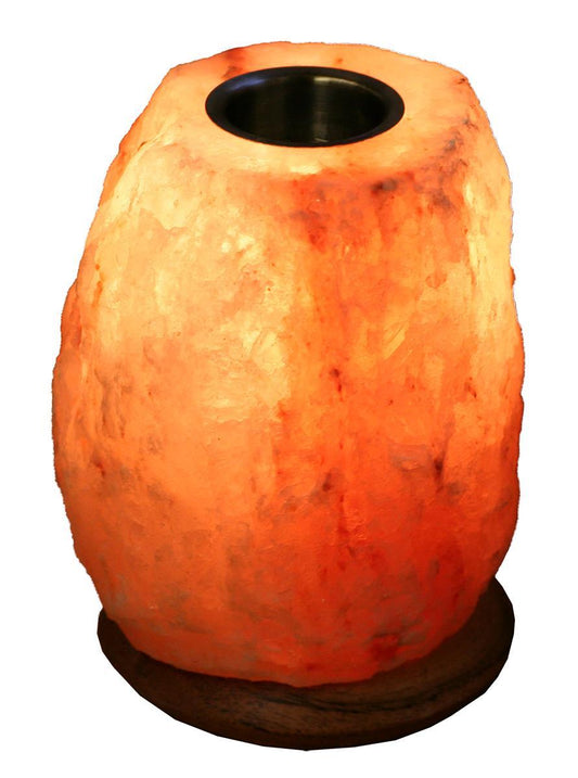 Aroma Salt Lamp Fragrance Lamp for Essential Oils Made from Crystal Salt/Punjab-Pakistan