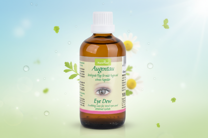 Soin contour des yeux rafraîchissant pour les yeux fatigués et les paupières lourdes | À l'aloe vera, à l'euphraise et à l'extrait de camomille | Sans colorants ni parfums de synthèse | 100 ml