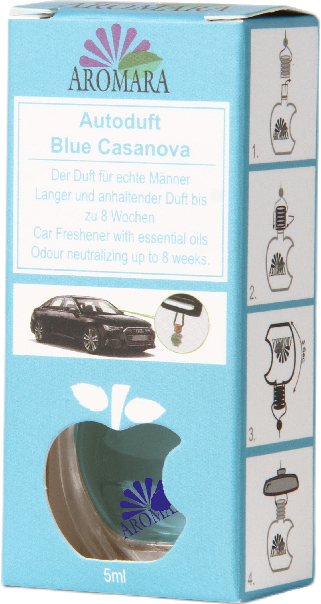 Aromara Autoduft Blue Casanova Lufterfrischer Duftspender männlich orientalischer Duft