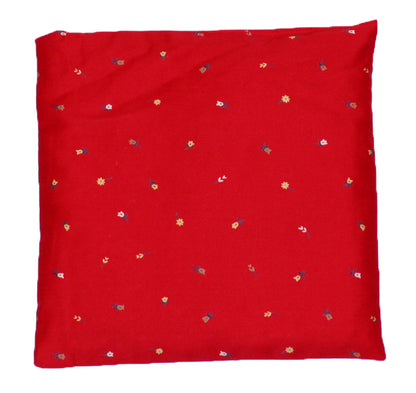 Schwarzwälder Kirschkernsäckchen Blümchen ca. 24x24 cm Kirschkernkissen Wärmekissen