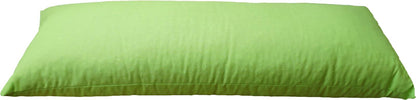 Yoga Bolster Baumwolle ca.60x22cm mit Bio-Dinkelspelz Naturfüllung Dinkel Kissen