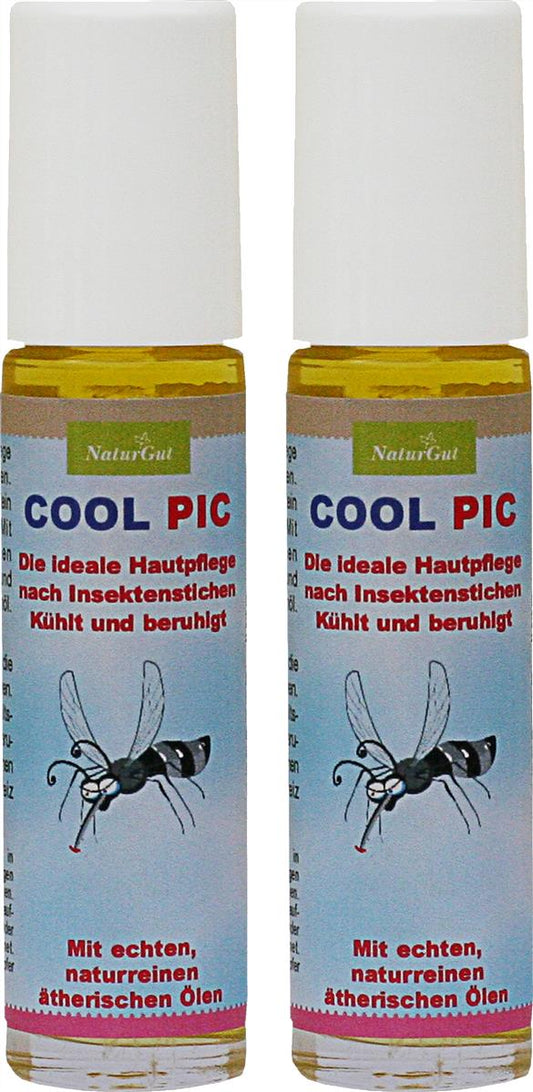 Cool Pic Insektenstich Roll On ideale Hautpflege nach Insektenstichen 2x10ml kühlt und beruhigt