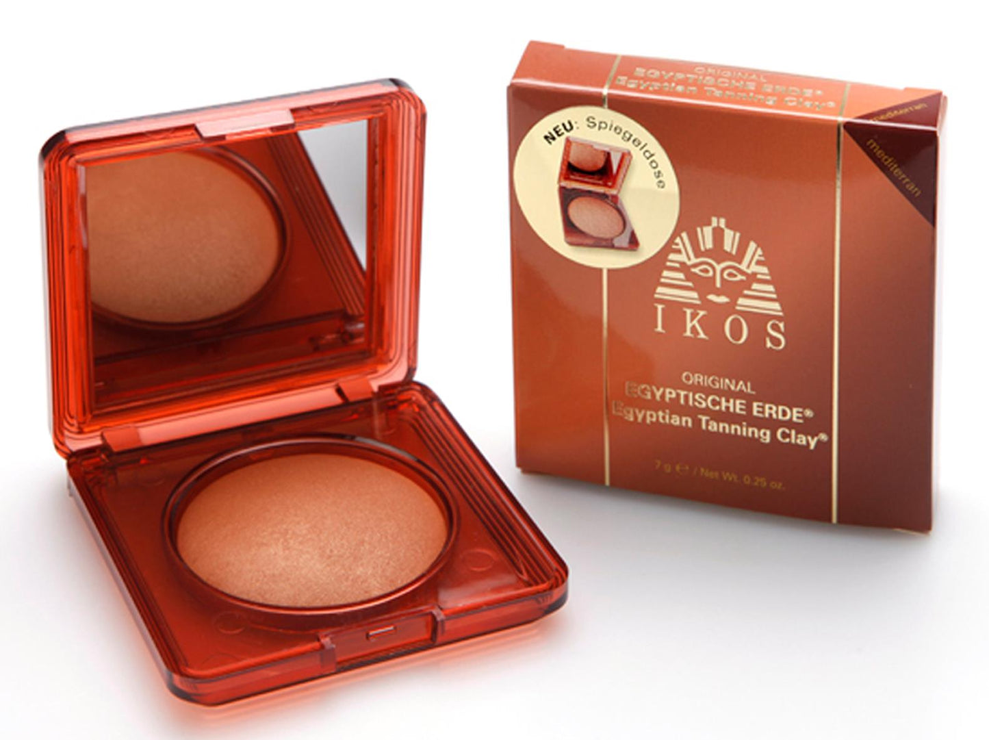 Ikos Egyptische Erde Puder Bronzer mediterran Gesichtspuder Bräunungspuder 7g