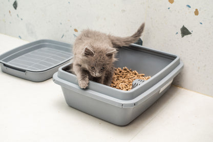 Katzenstreu aus Dinkelspelz-Pellets 7L  Einstreu Nager Kleintiereinstreu